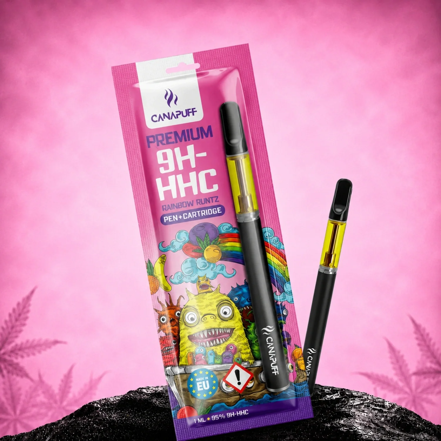 9H-HHC Pen+Cartucho Rainbow Runtz 95%