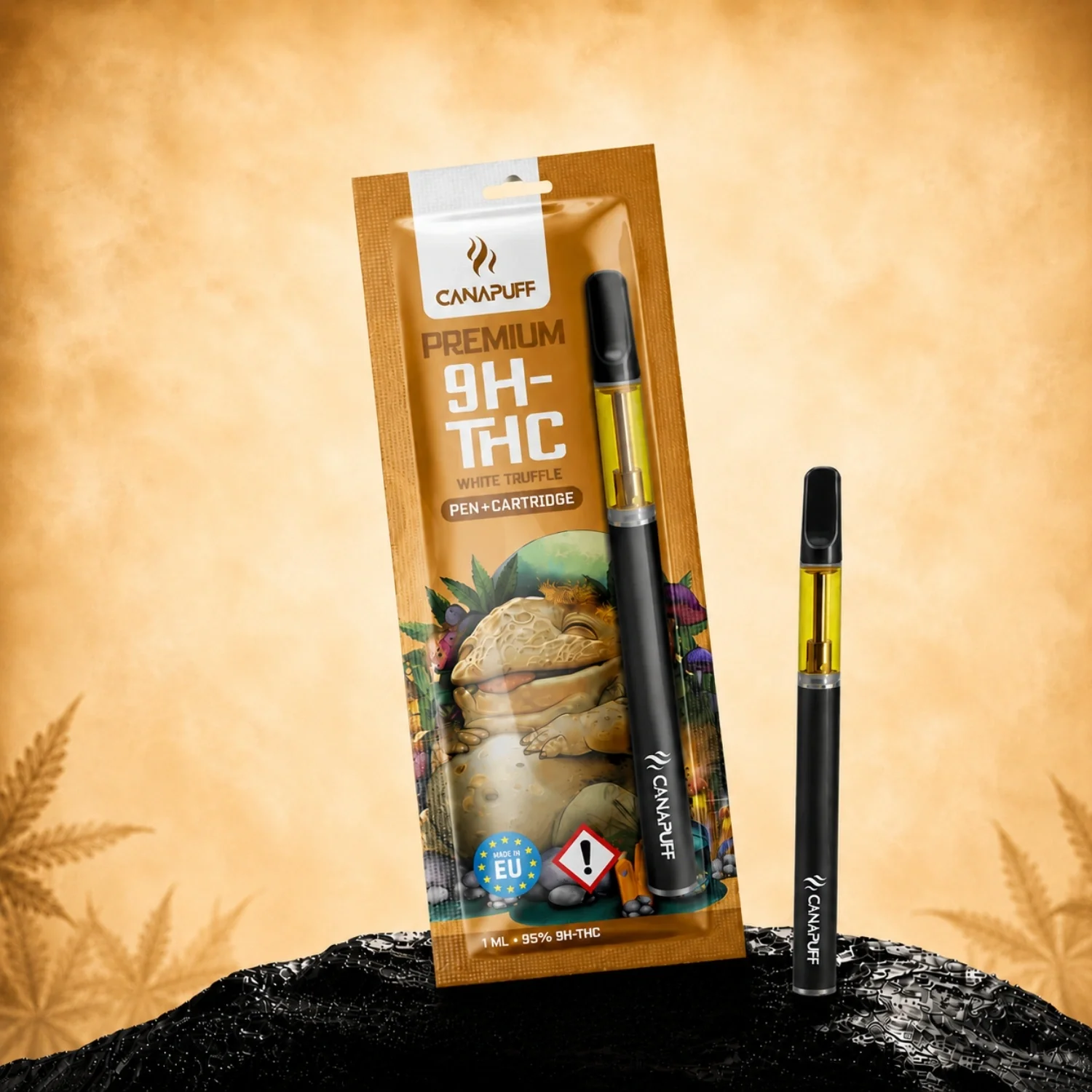 9H-THC Pen+Cartucho White Truffle 95%