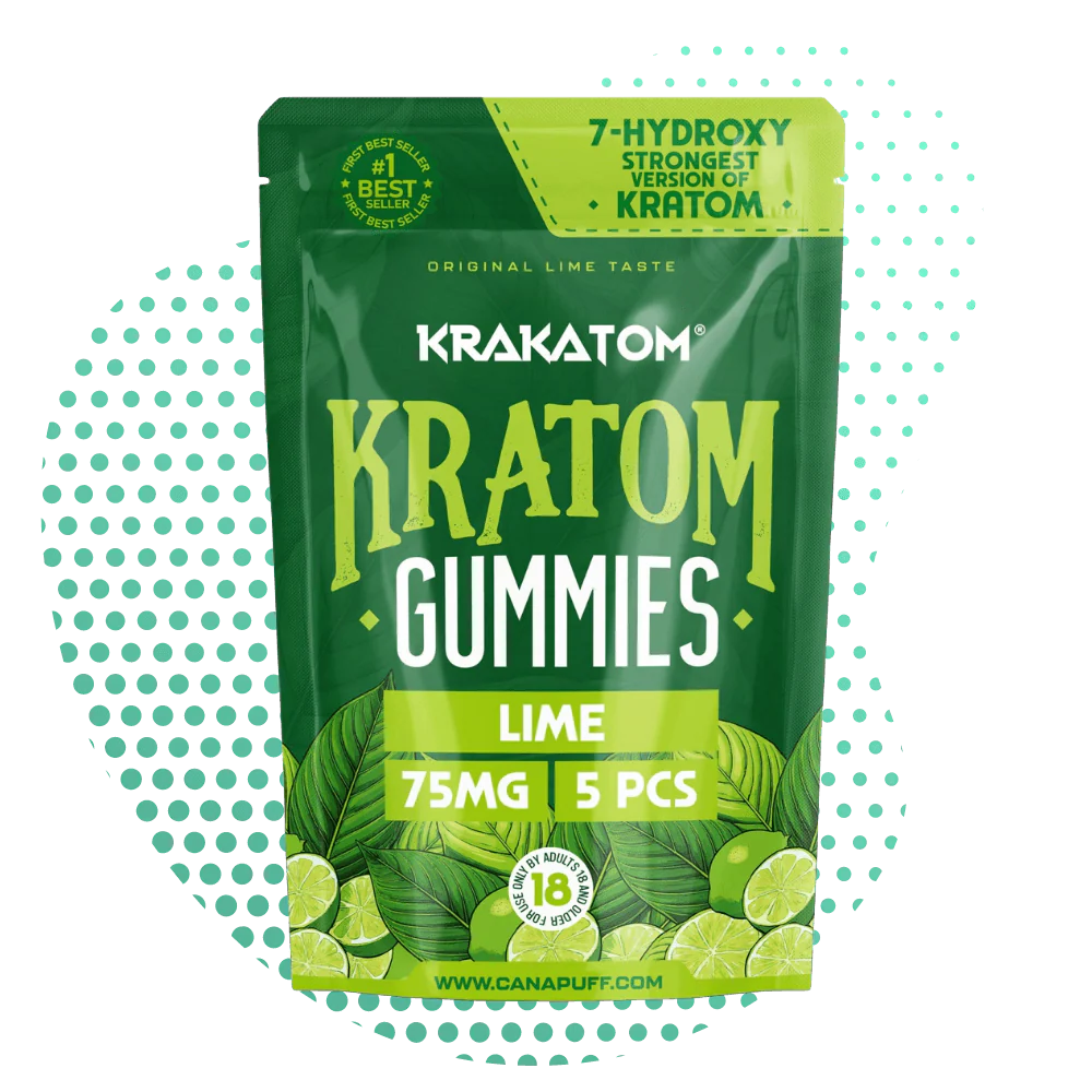 7-hidroxi Kratom Gomas lima