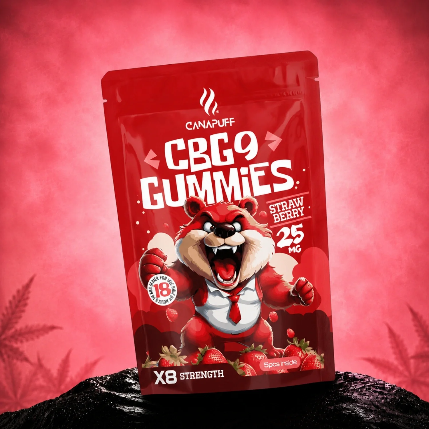 CBG9 Gomas Strawberry
