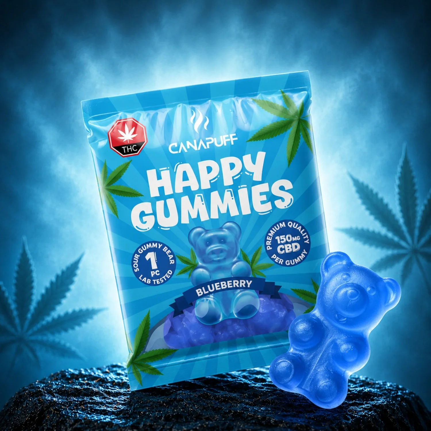 CBD Gomas Mirtilo