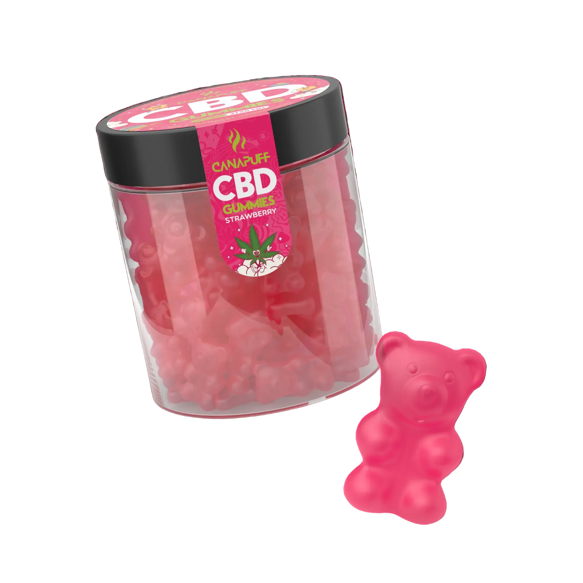 CBD Gomas Strawberry - Image 2