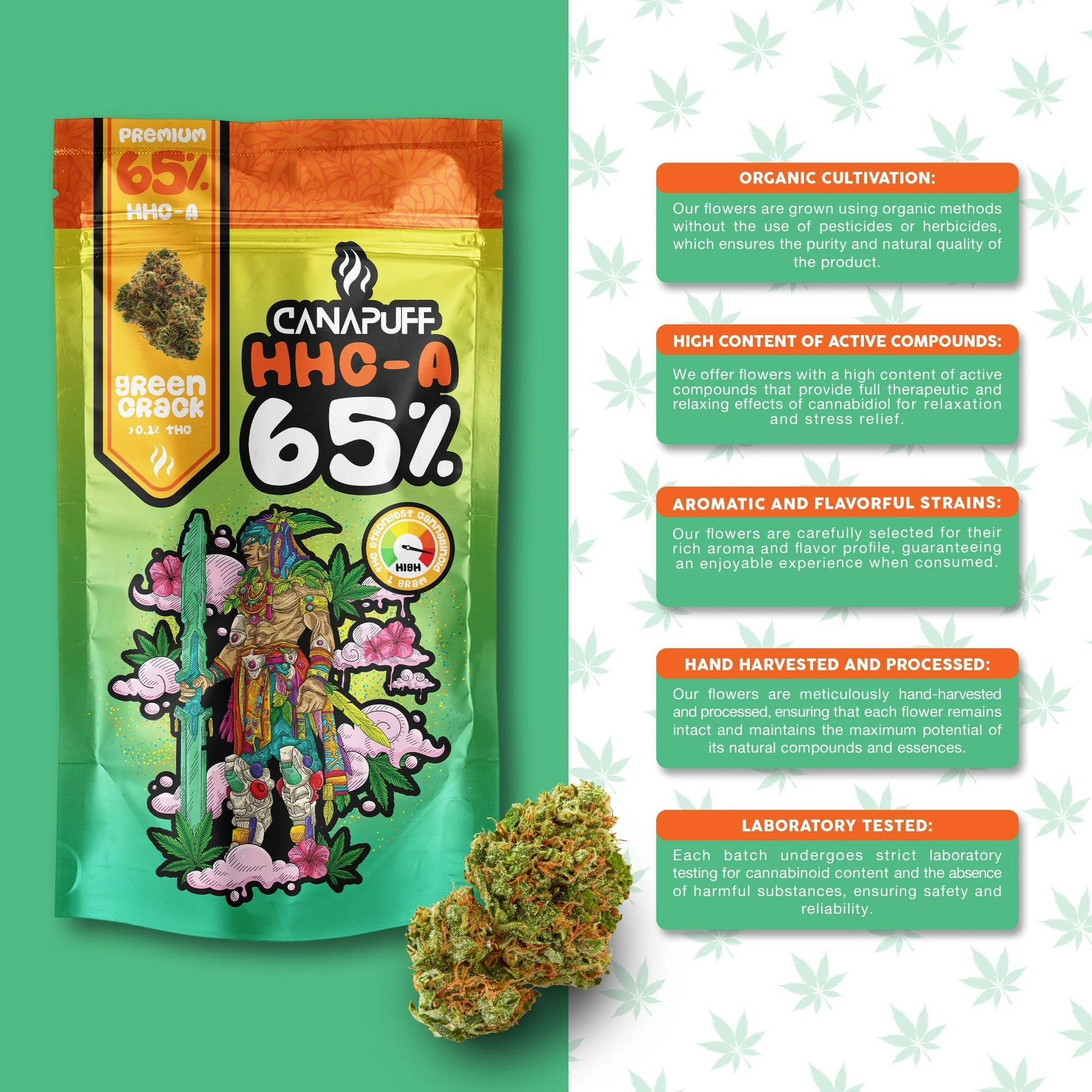 HHC-A Flores Green Crack 65% - Image 11