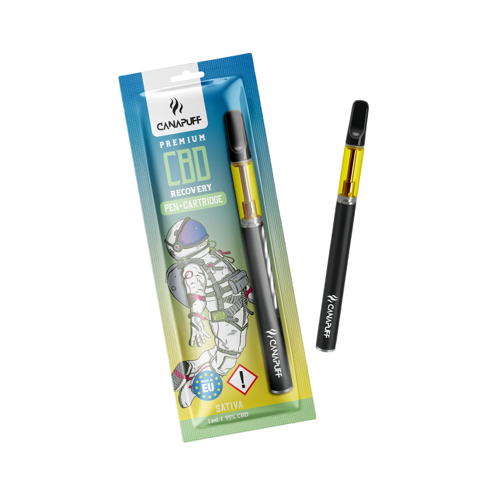 CBD Pen+Cartucho Recovery 95% - Image 2