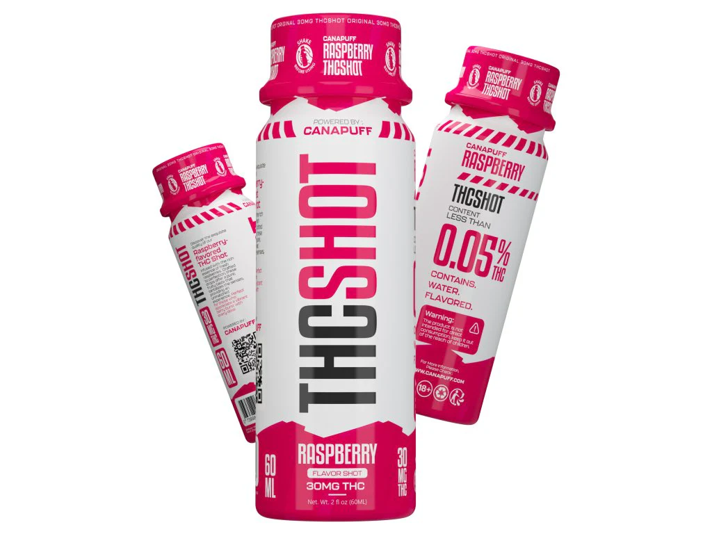 THC Shot Framboesa 60 ml