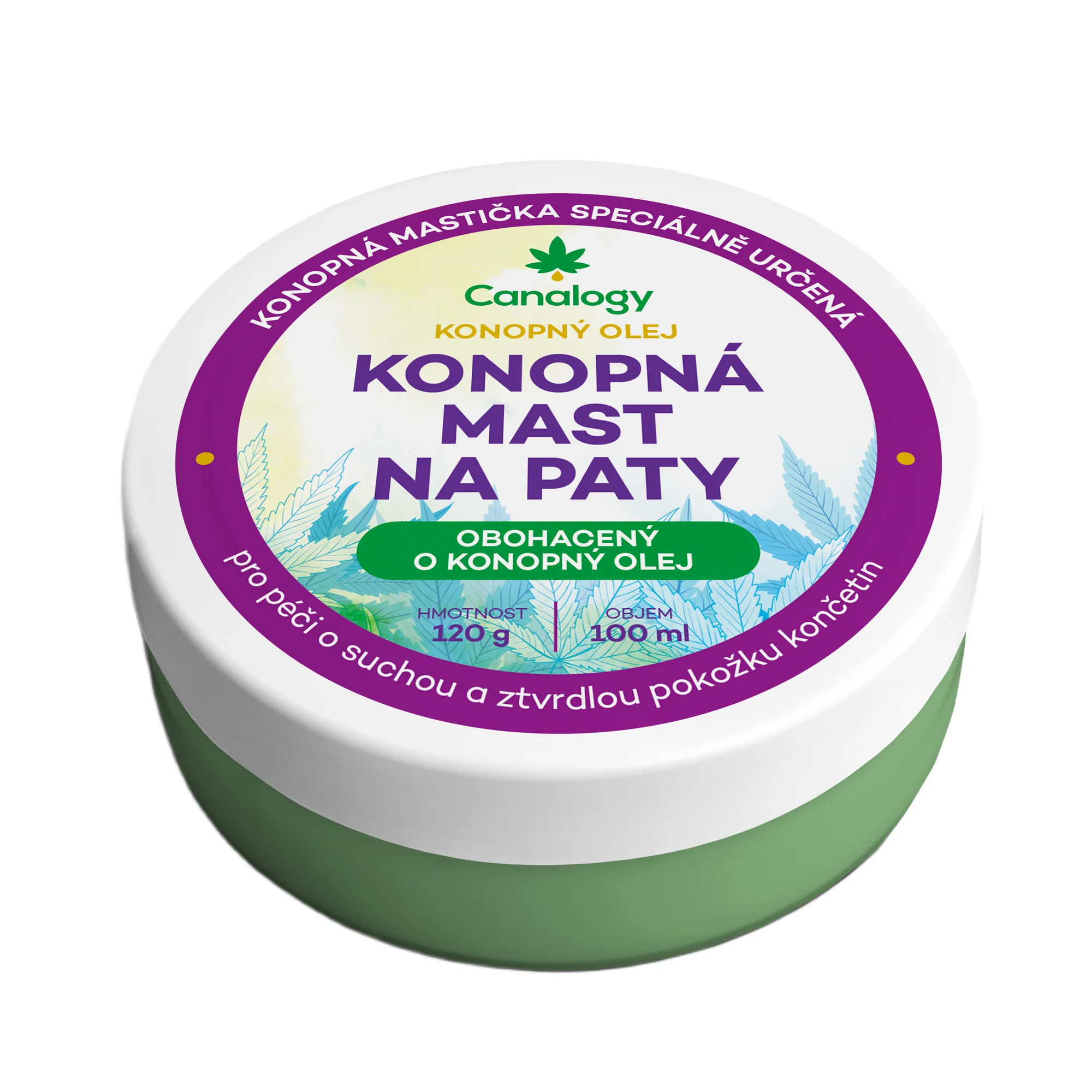 Pomada de cânhamo para calcanhares - Canalogy