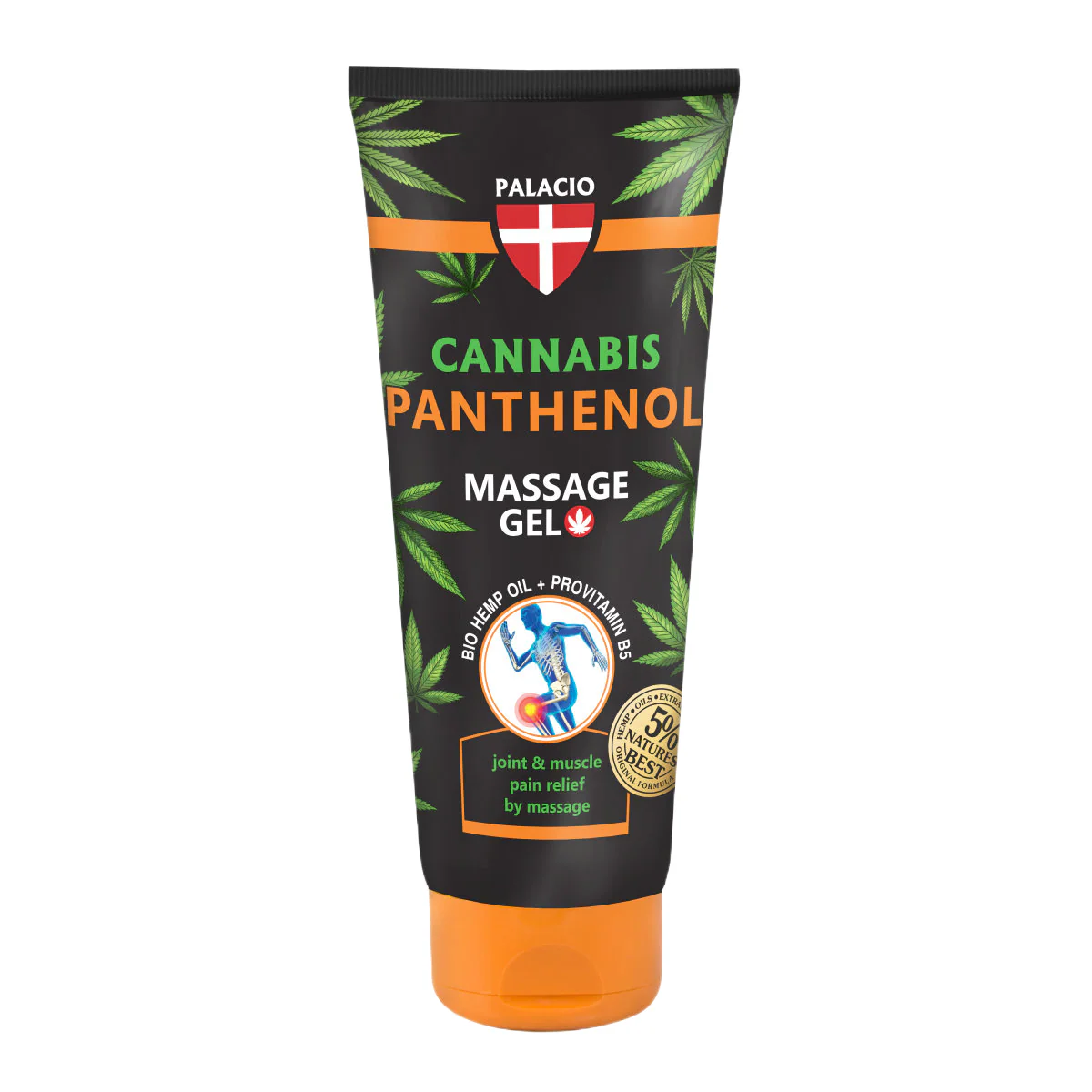 Palacio Gel de Massagem de Cânhamo com Pantenol 200ml