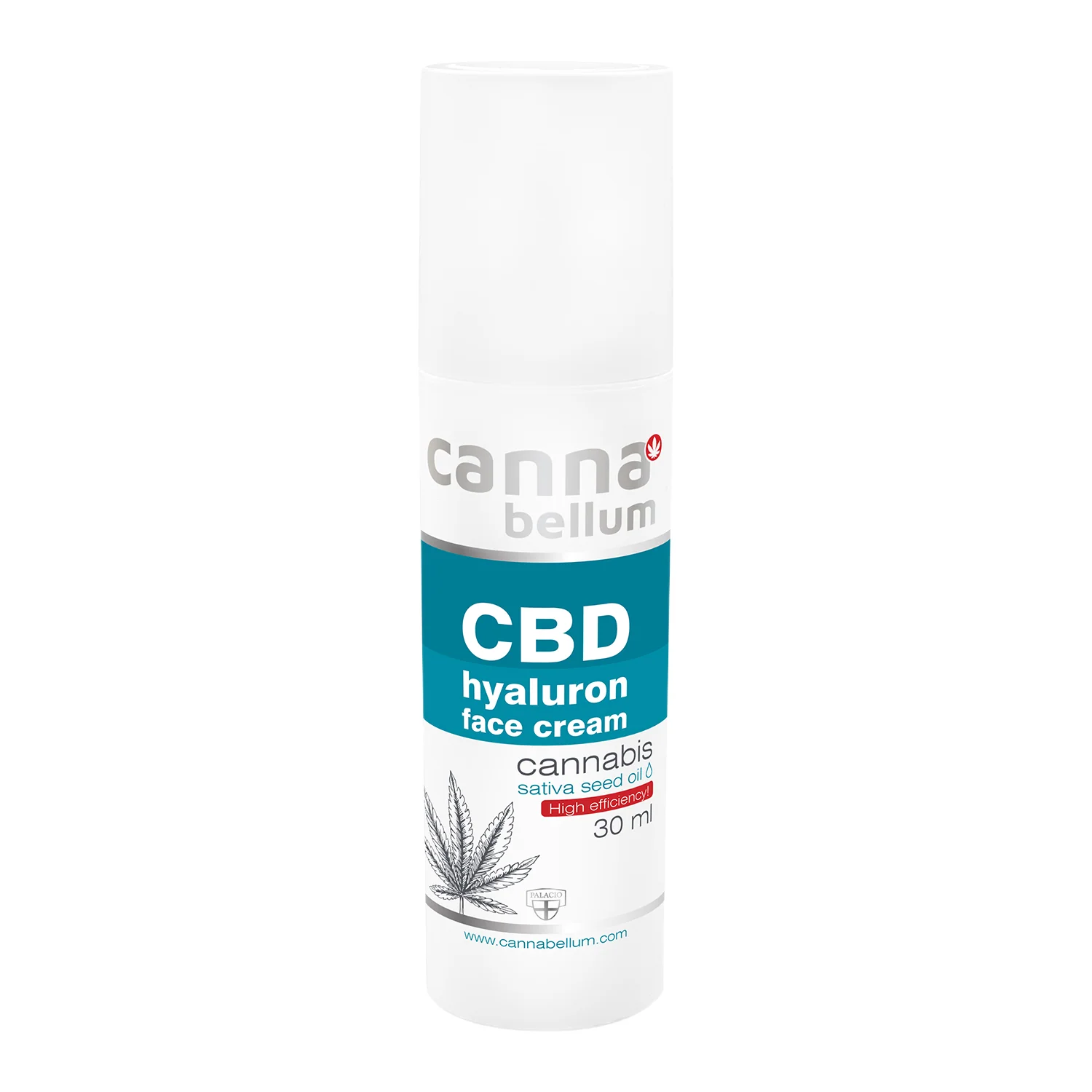 Cannabellum Creme de Rosto CBD com Ácido Hialurónico, 30ml - Palacio