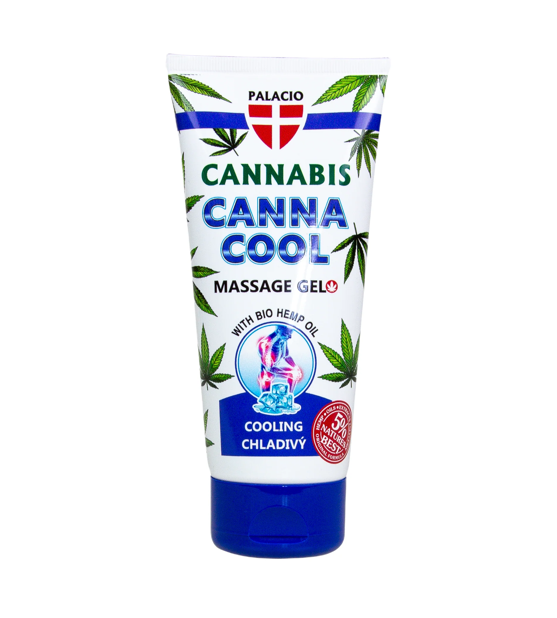 CANNACOOL Gel de Massagem de Cânhamo Refrescante 200ml - Palacio