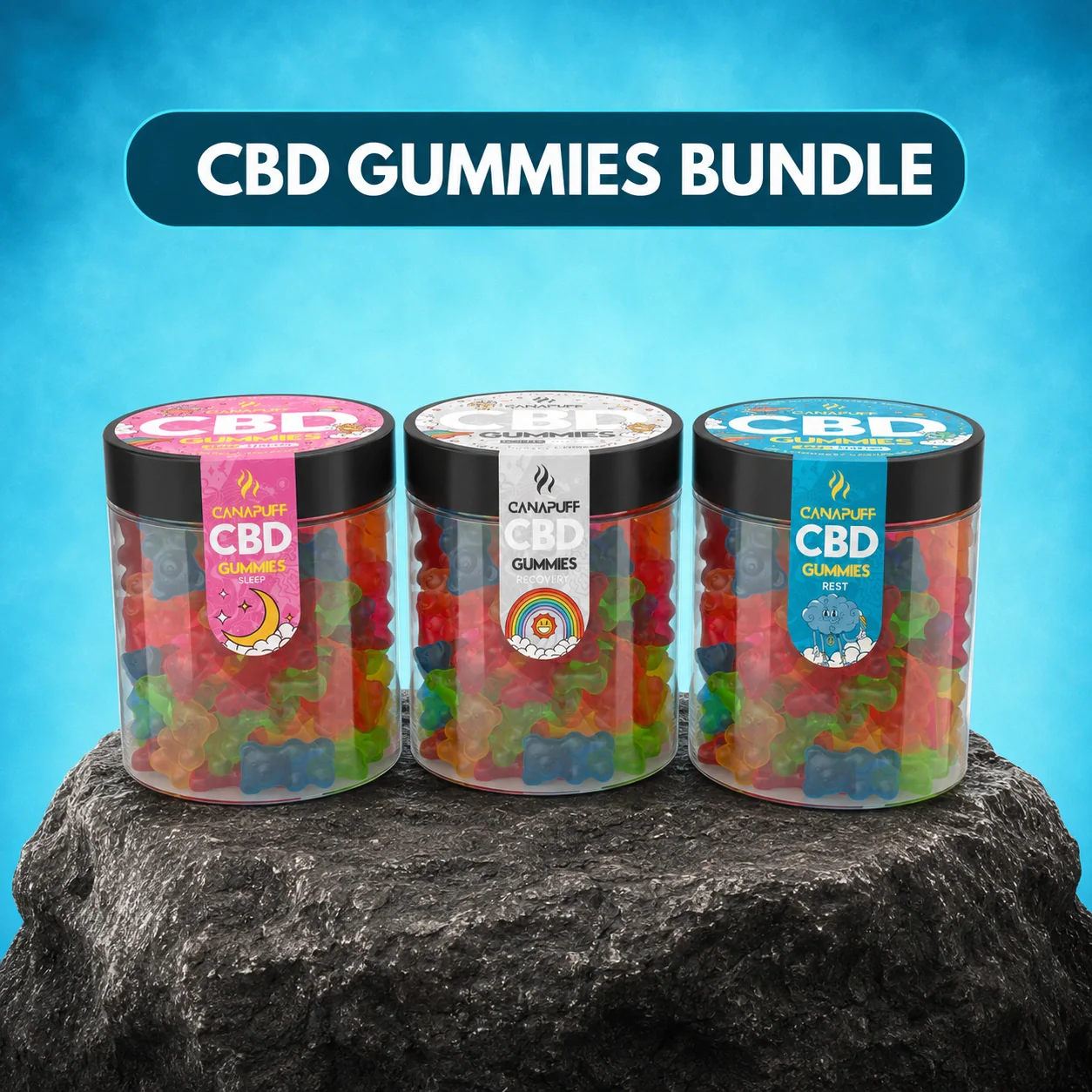 CBD Gomas Bundle (3x10 unid.)
