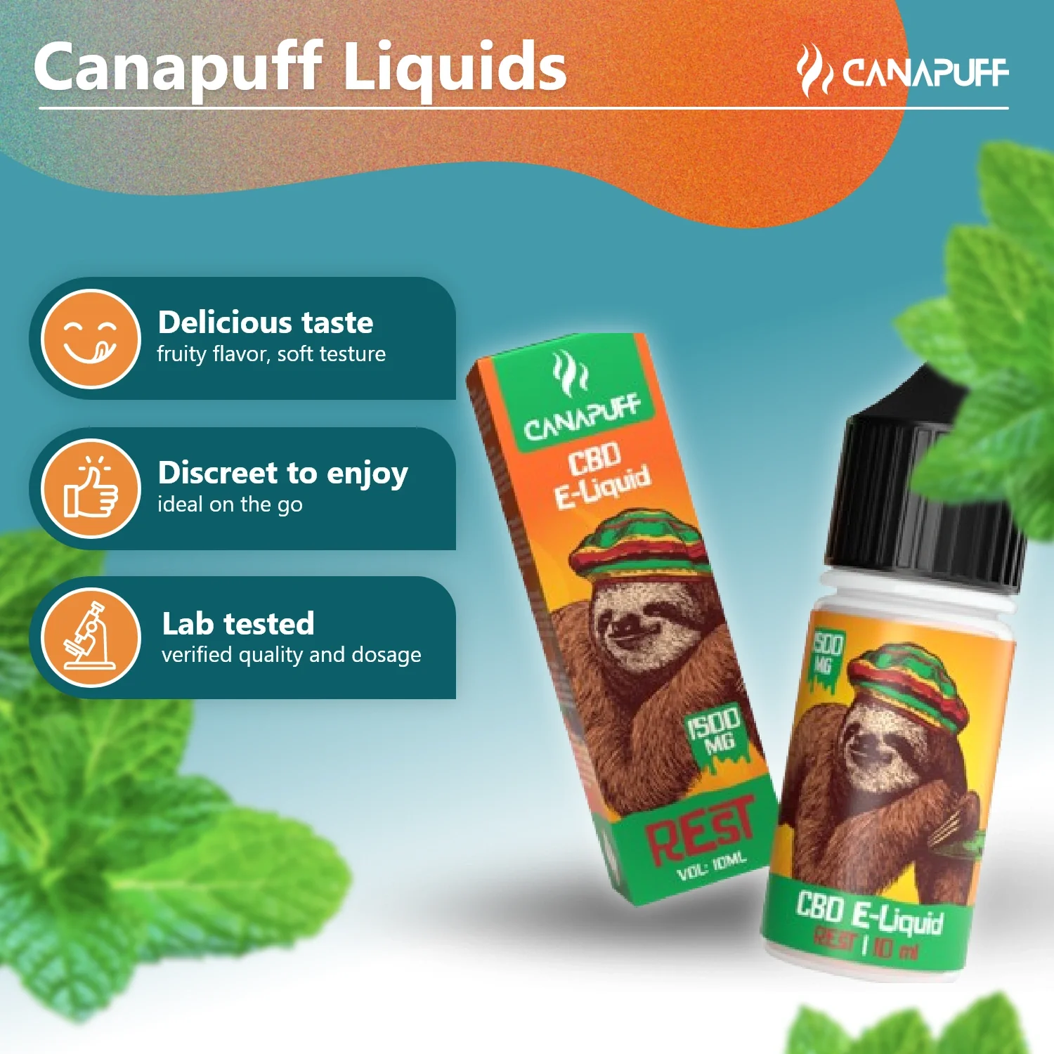 CBD liquid Rest 1.500 mg - Image 2