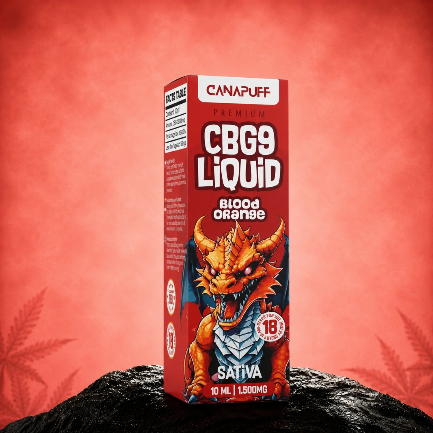 CBG9 Liquid Blood Orange 1500mg