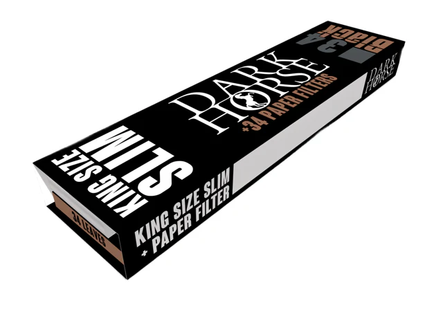 Conjunto de Papel de Enrolar + Filtros Dark Horse King Size