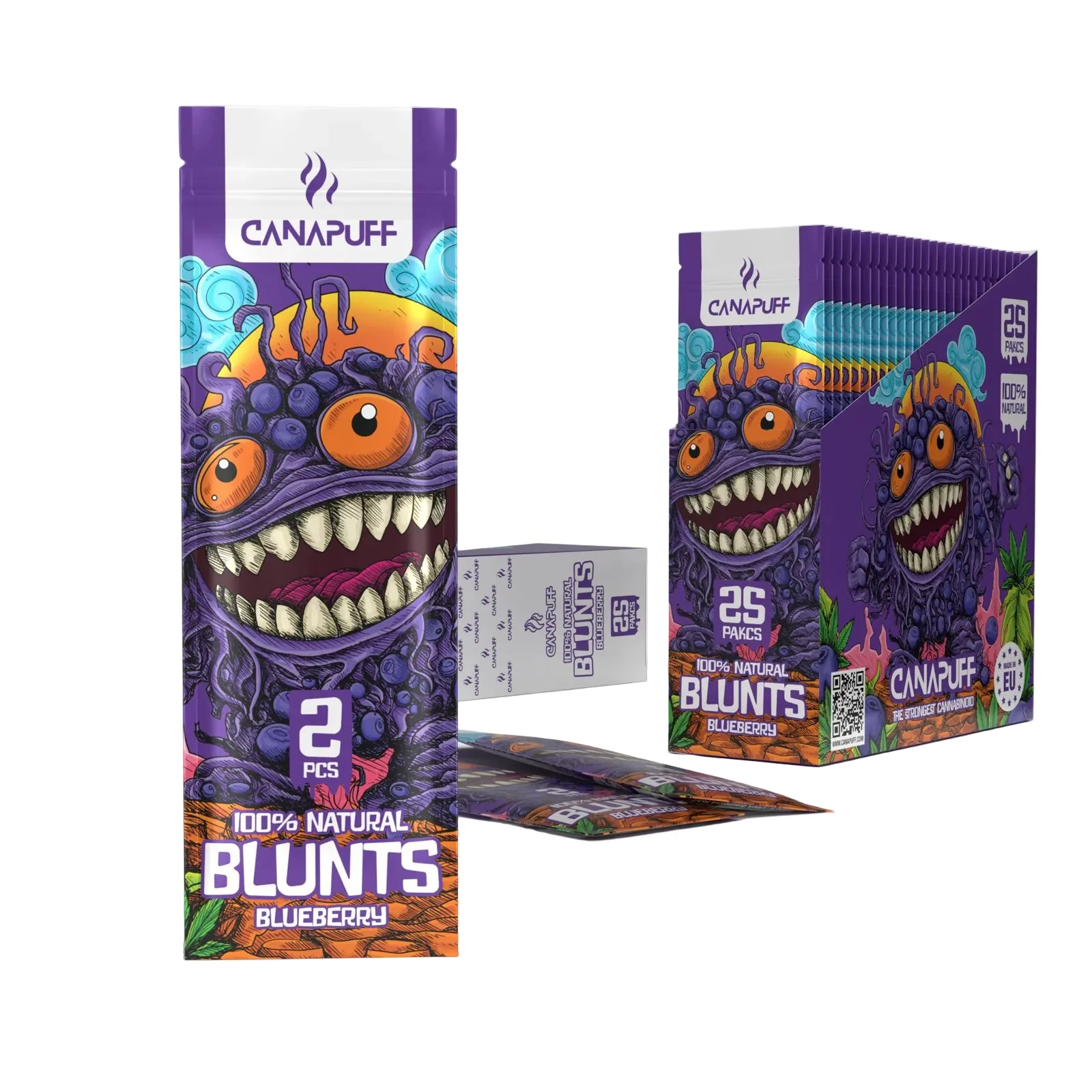 Blunt Wrap Rolls – Mirtilo - Image 2