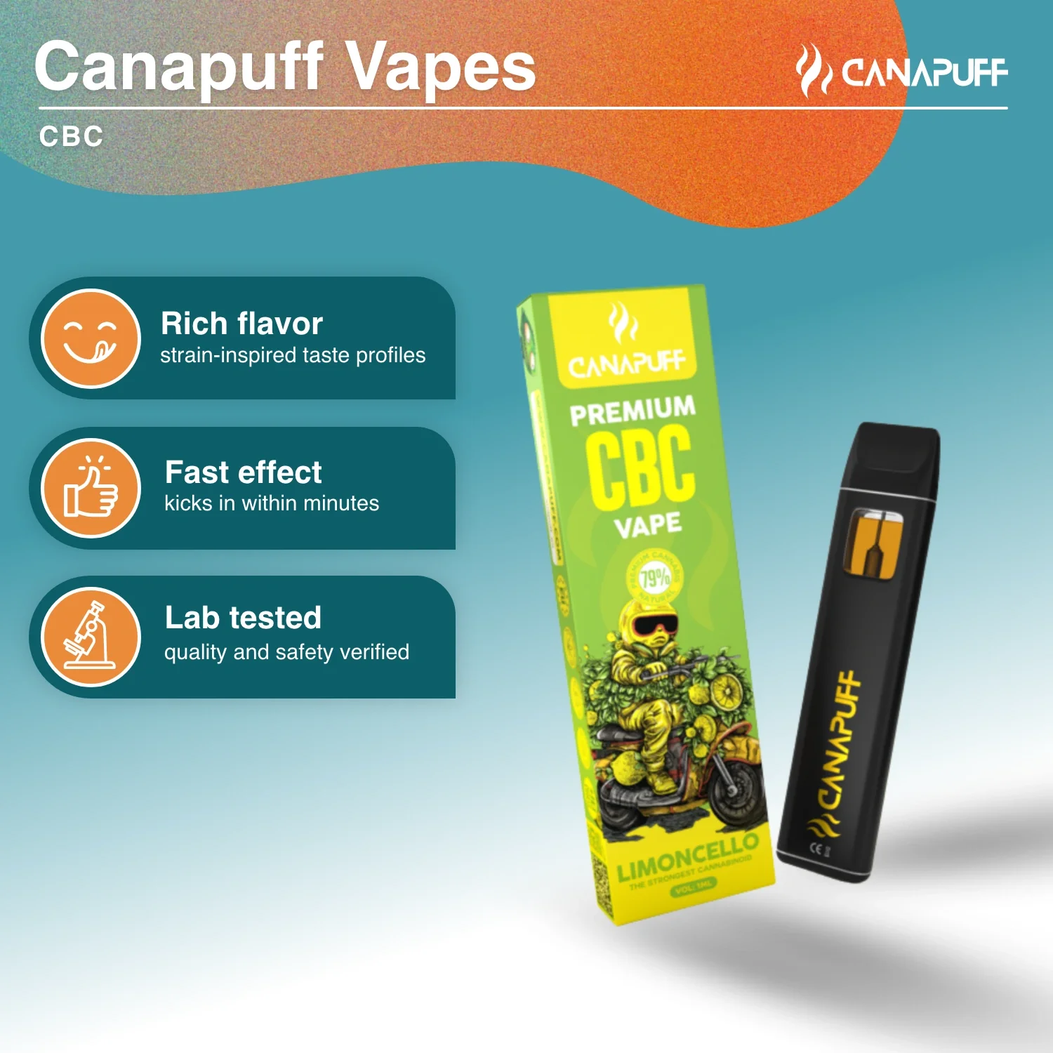 CBC Vape Limoncello 79% 1 ml - Image 2