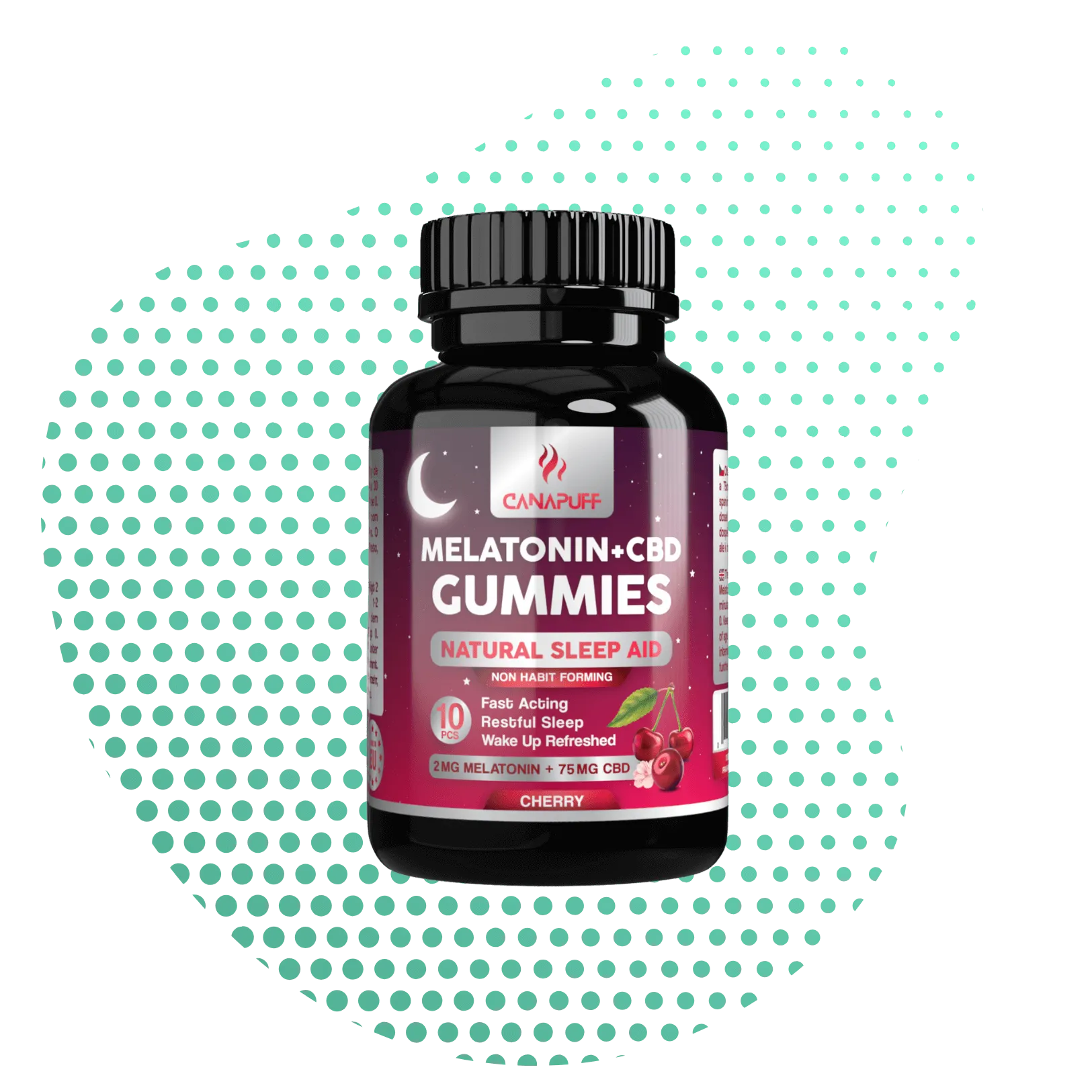 Melatonina+CBD Gomas Cereja - Image 12