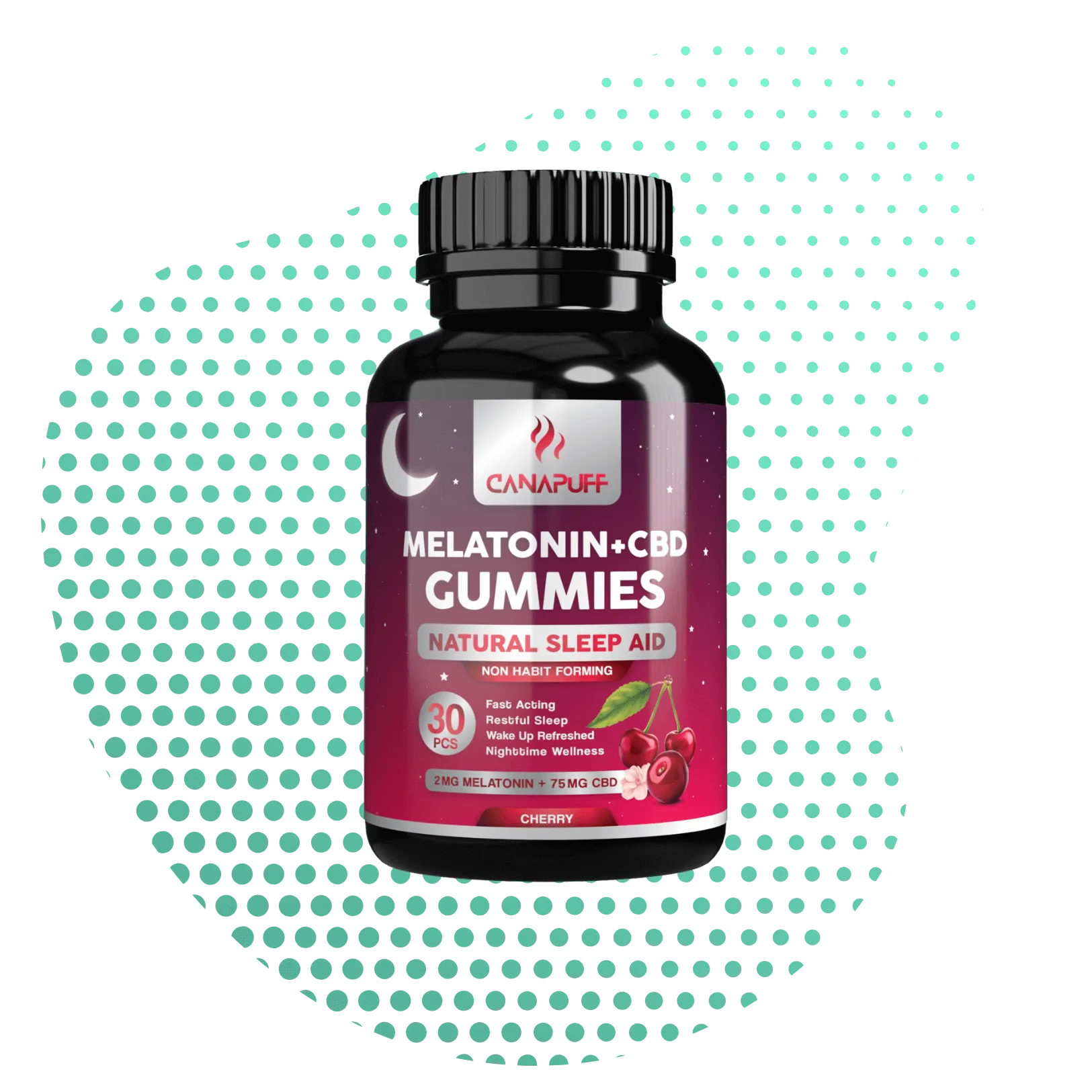 Melatonina+CBD Gomas Cereja - Image 13