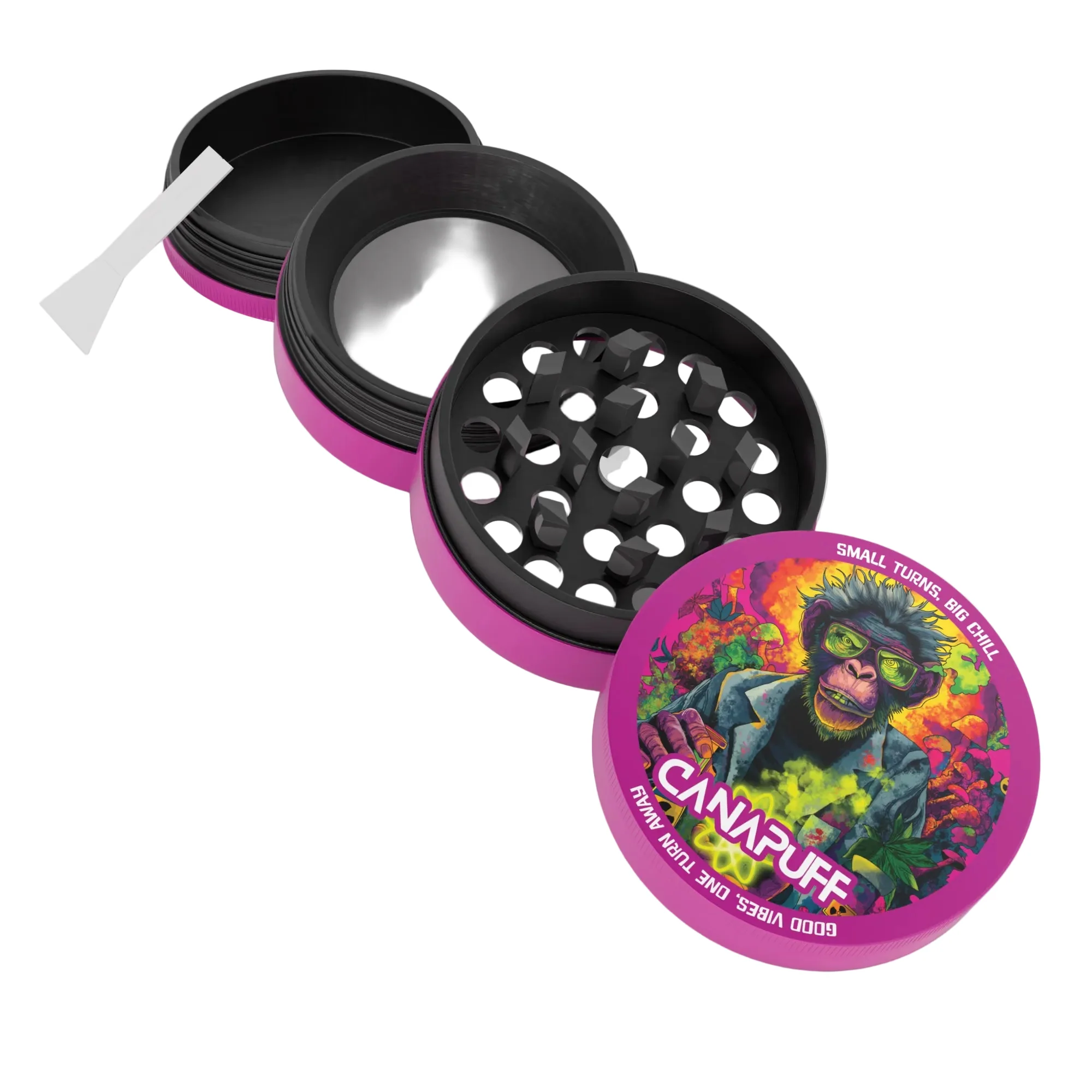 Grinder Metálico Atomic Monkey - Image 2