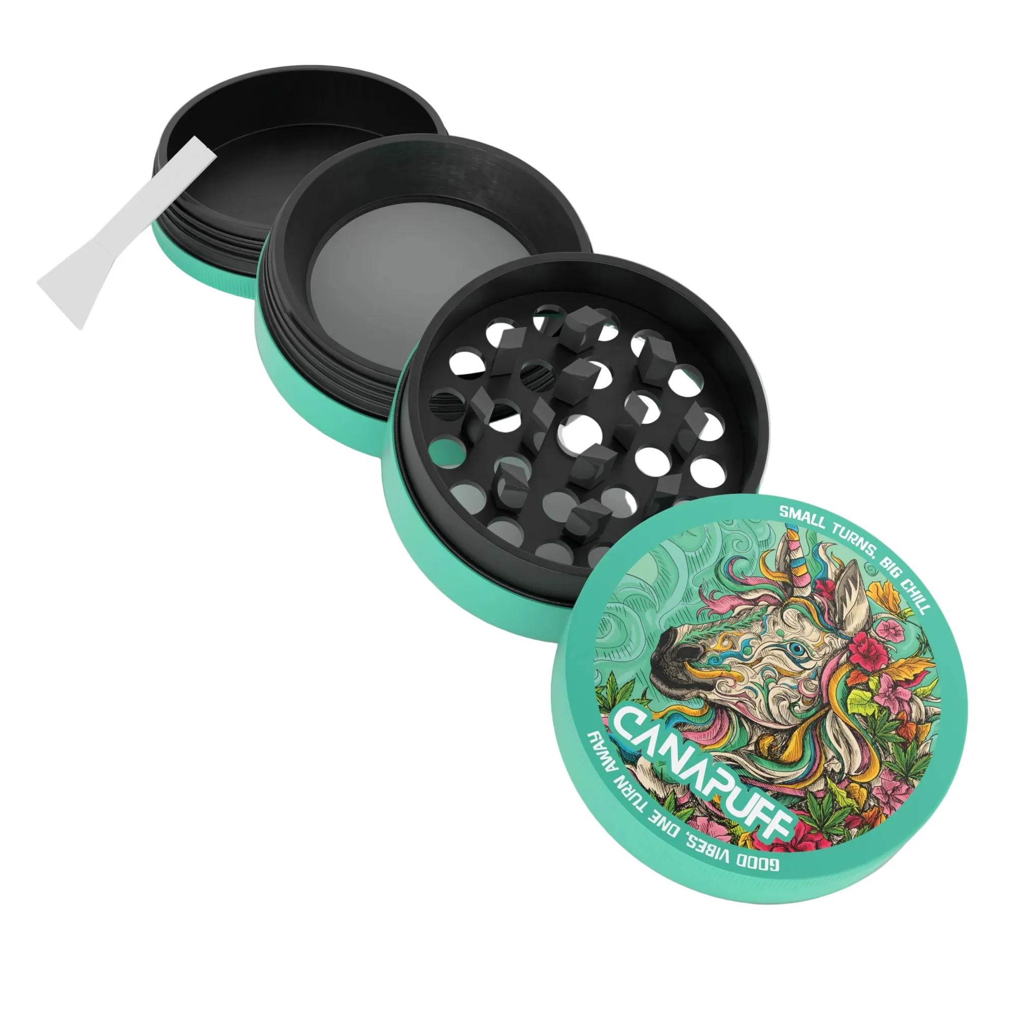 Grinder Metálico Unicorn Piss - Image 2