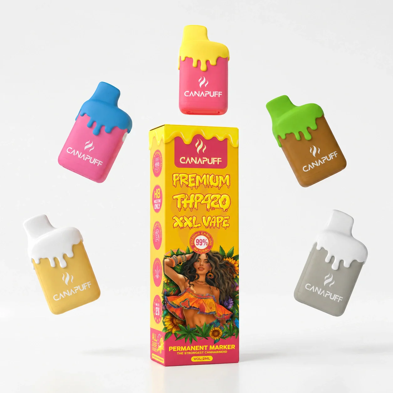 THP420 Vape Permanent Marker 99% 2 ml - Image 2