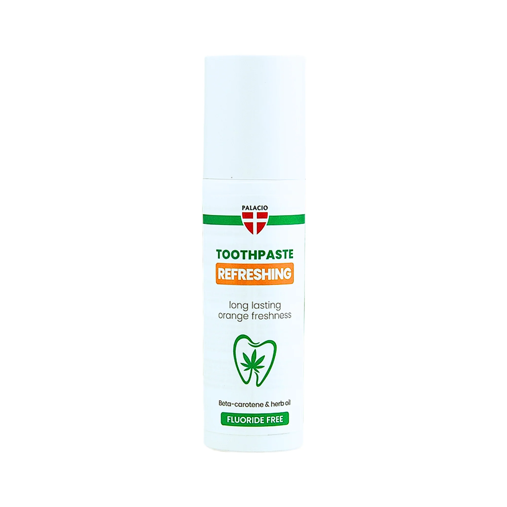 Palacio Pasta de Dentes Refrescante com Óleo de Cânhamo e Laranja 75g