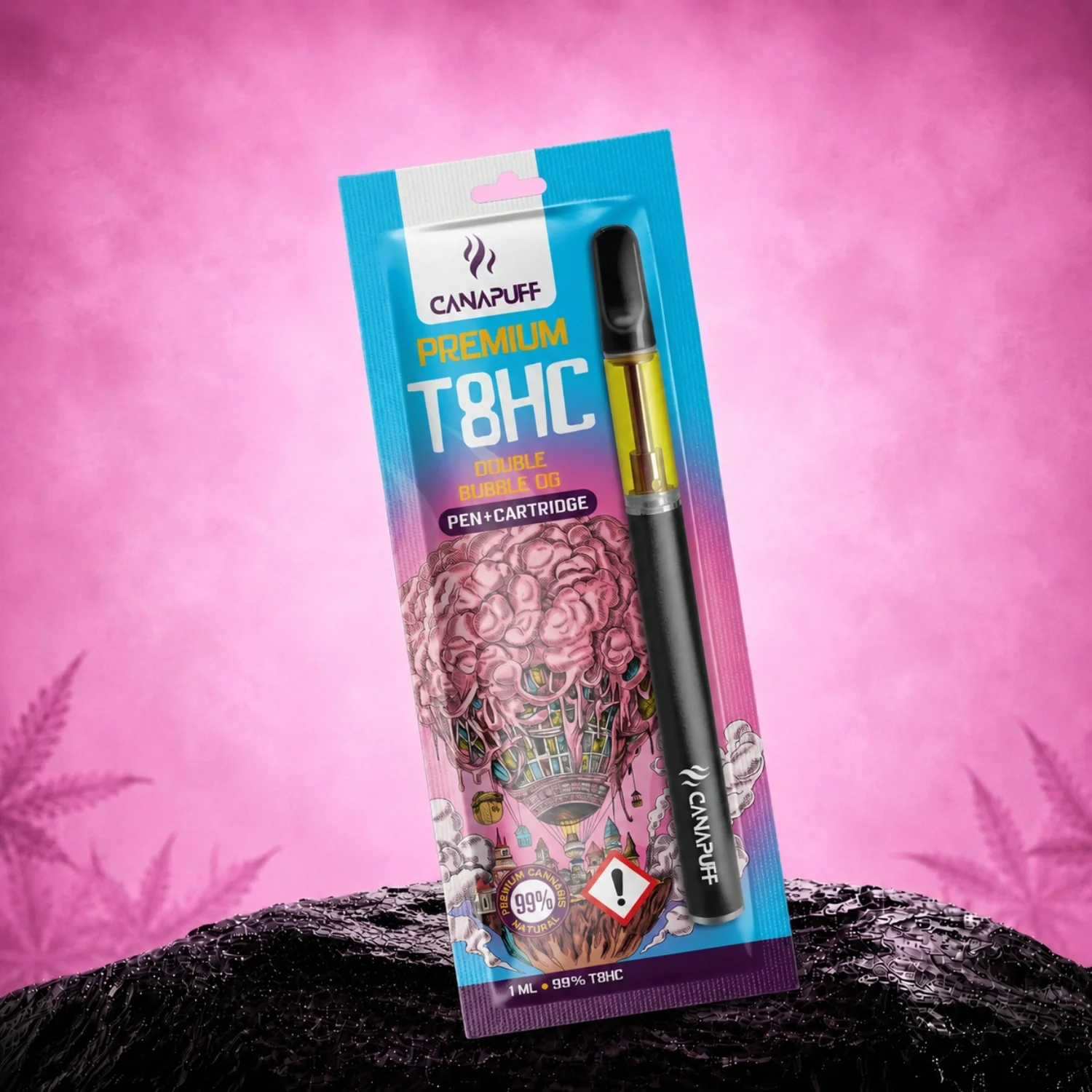 T8HC Pen + Cartucho Double Bubble 99%