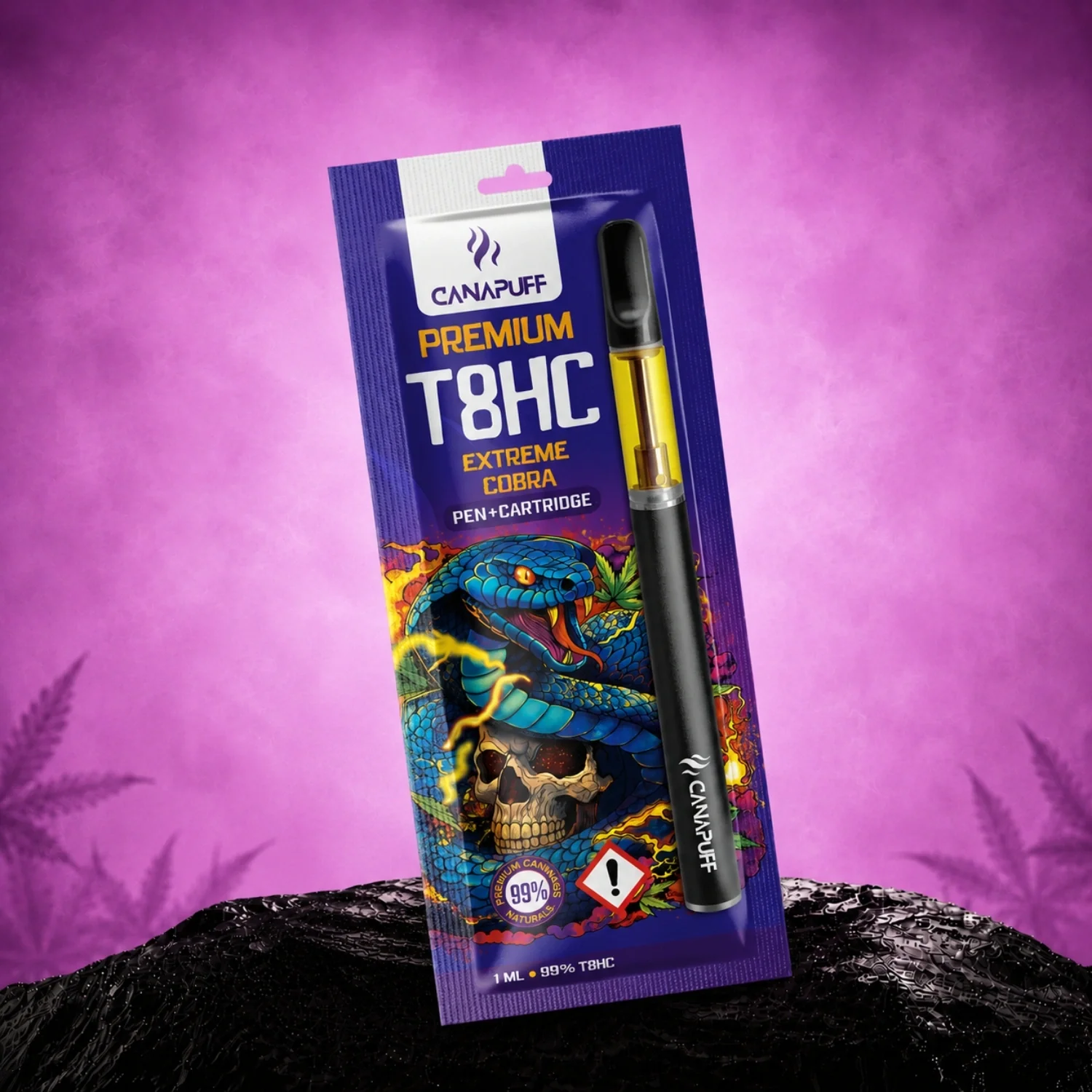 T8HC Pen + Cartucho Extreme Cobra 99%