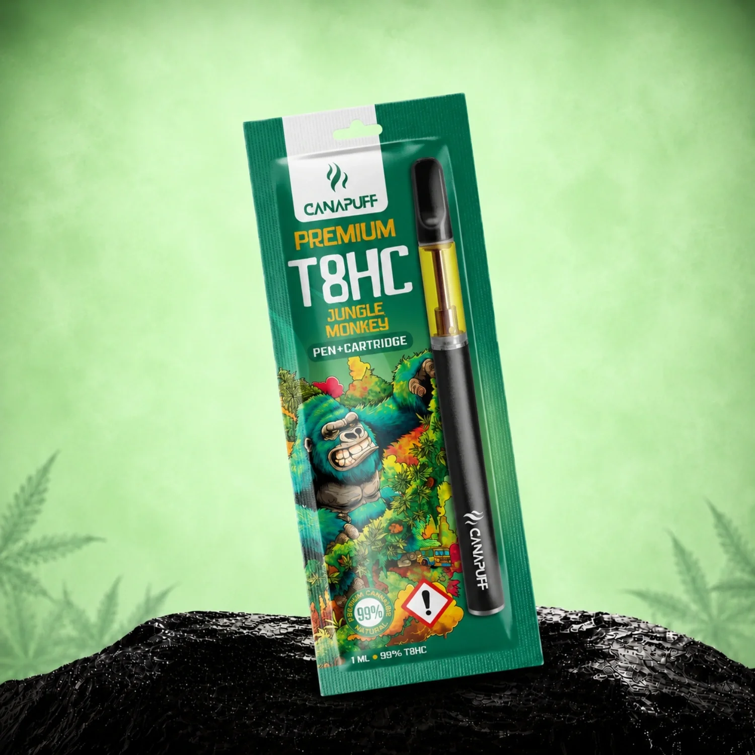 Caneta + Cartucho T8HC Jungle Monkey 99%