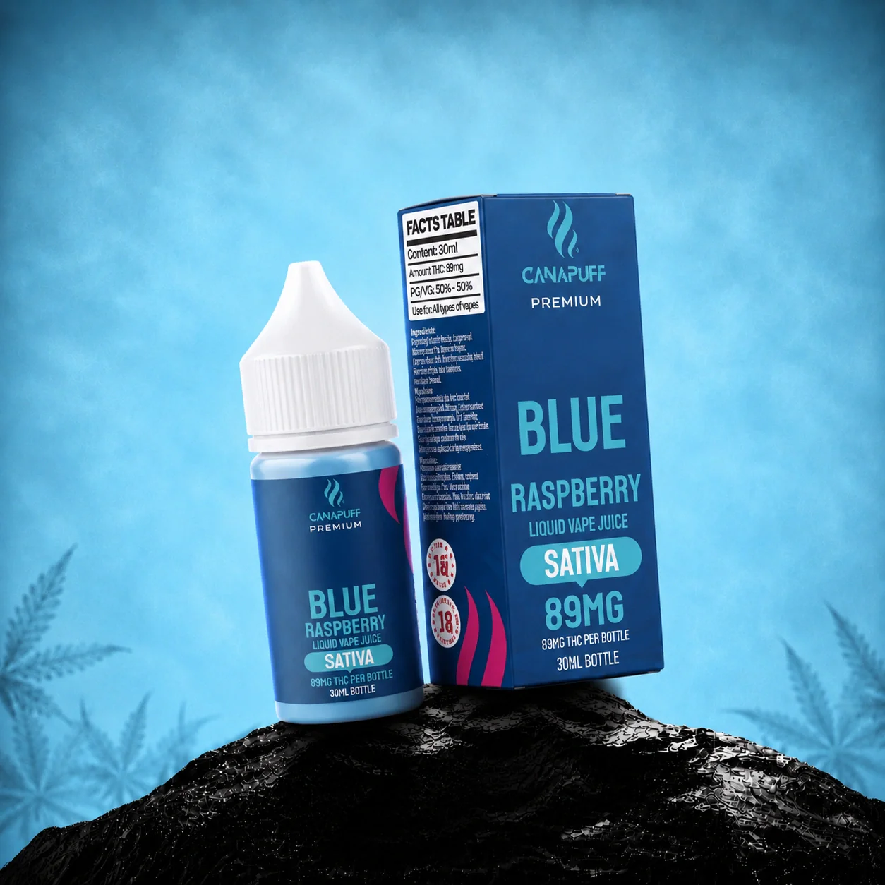 Delta 9 liquid Framboesa Azul 89 mg 30 ml