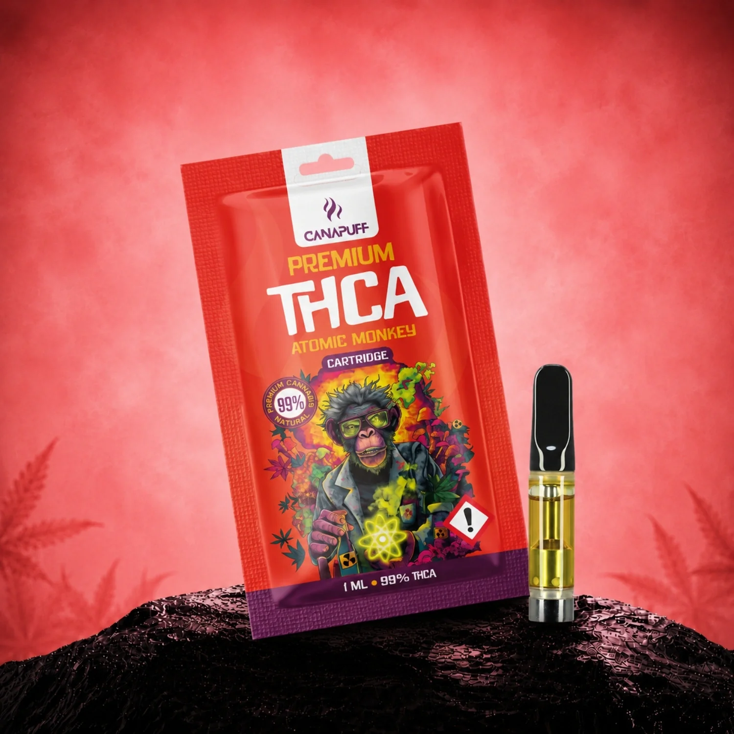 Cartucho THCA Atomic Monkey 99%