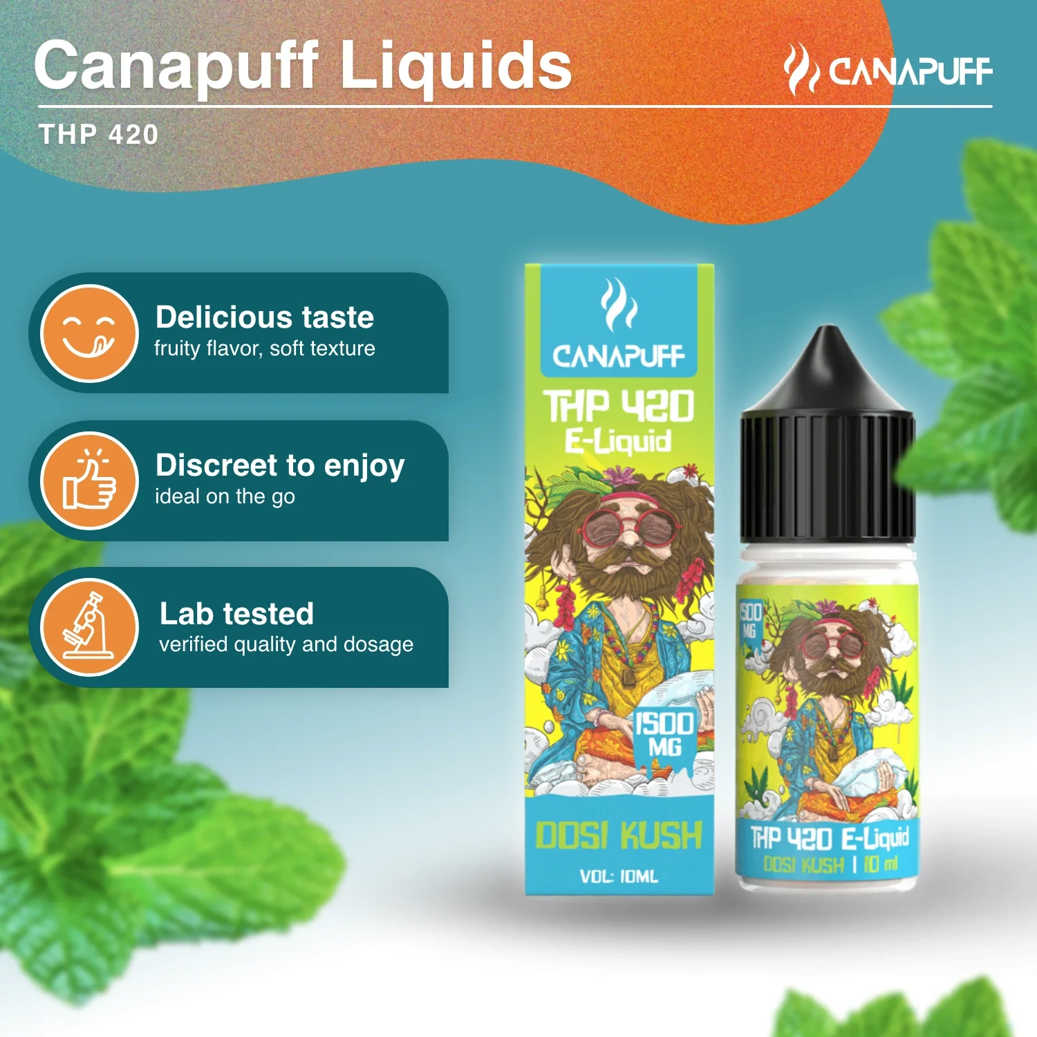 THP420 liquid Dosi Kush 1.500 mg - Image 2