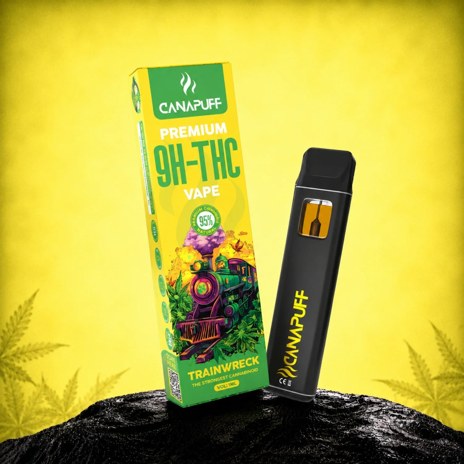 Trainwreck 9H-THC - Canapuff - Vape - 1ml
